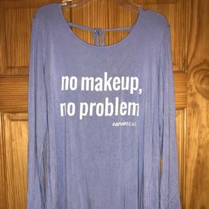 Aerie longer sleeve lounge shirt